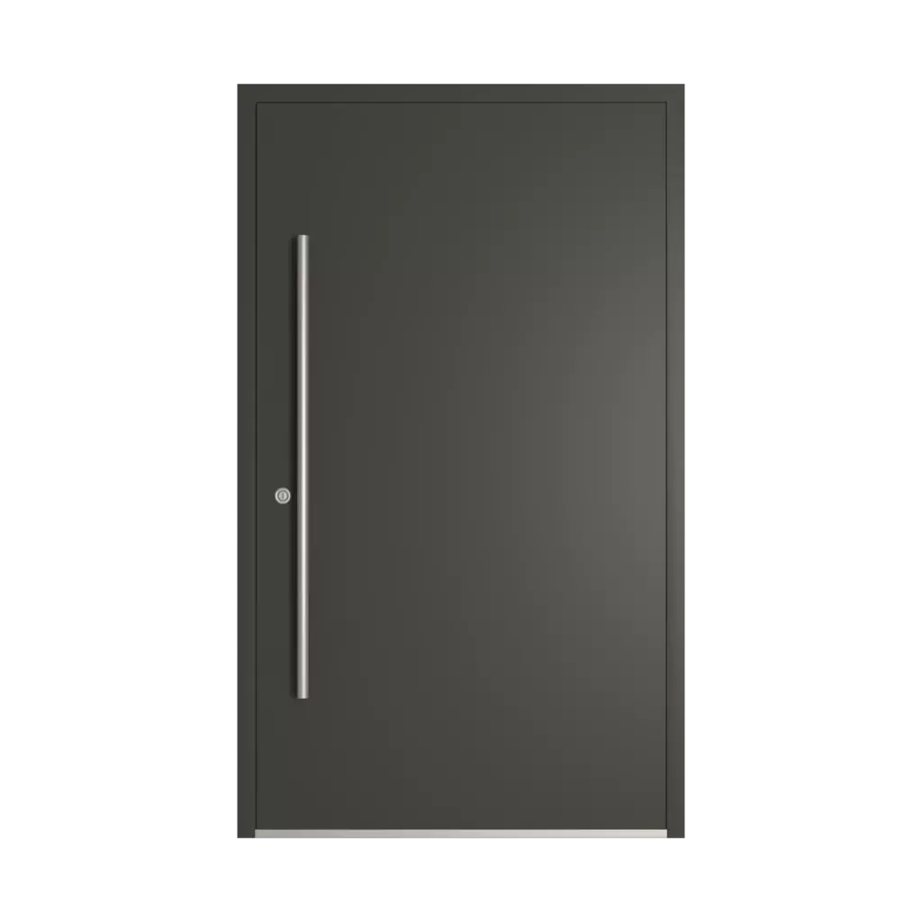 RAL 6015 Schwarzoliv hausturen modelle dindecor 5026-black  