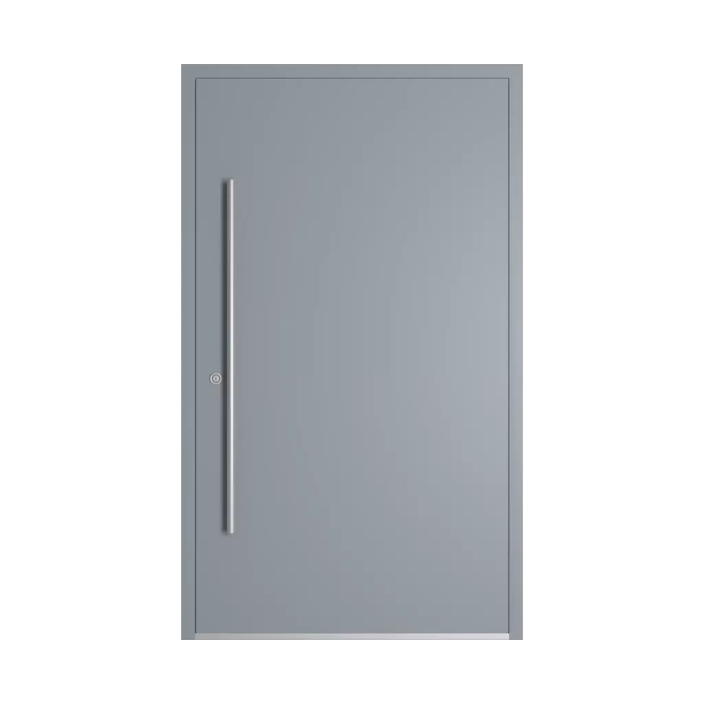 RAL 7001 Silbergrau hausturen modelle dindecor sk01-grey  