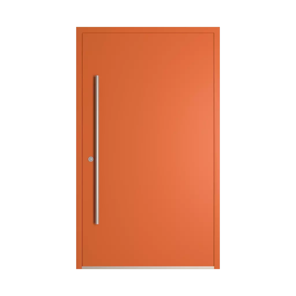 RAL 2010 Signalorange hausturen modelle dindecor 6036-pvc  