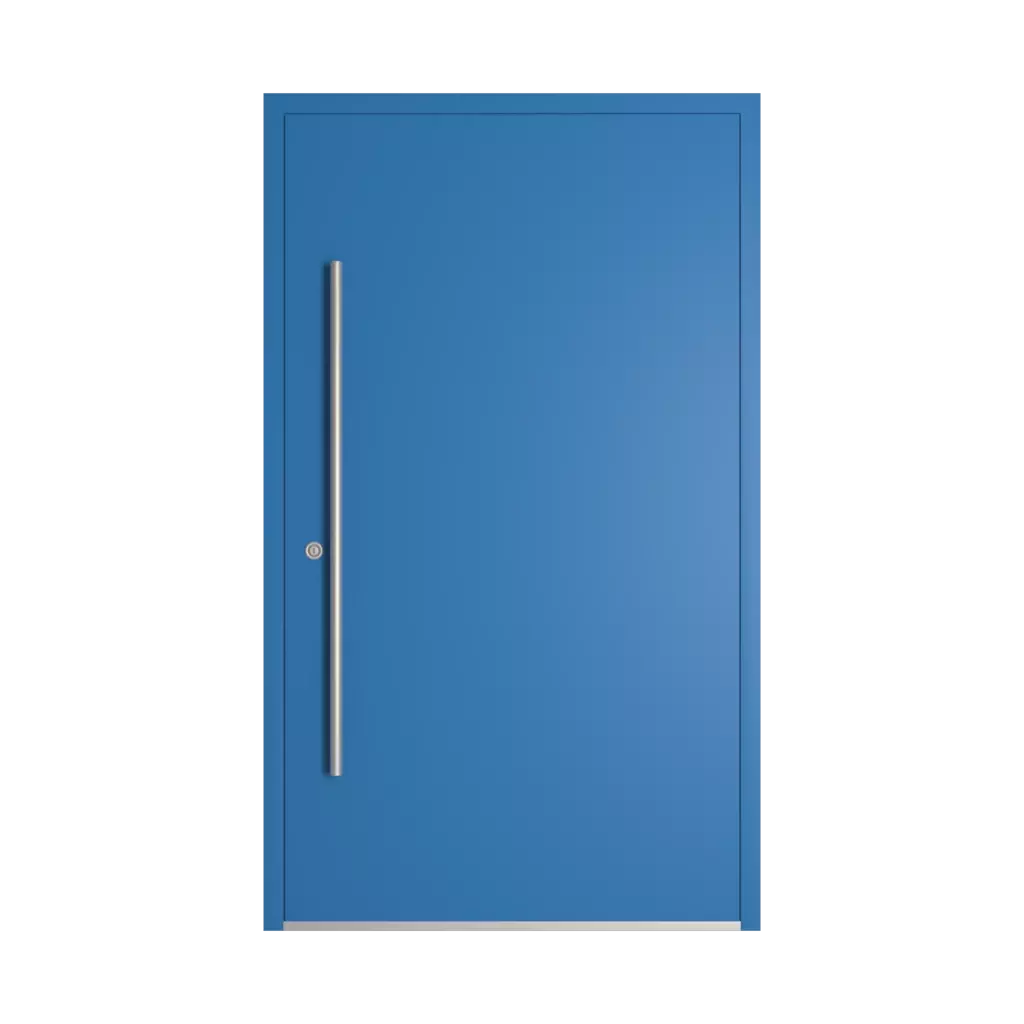 RAL 5015 Himmelblau hausturen modelle dindecor 5026-pvc  