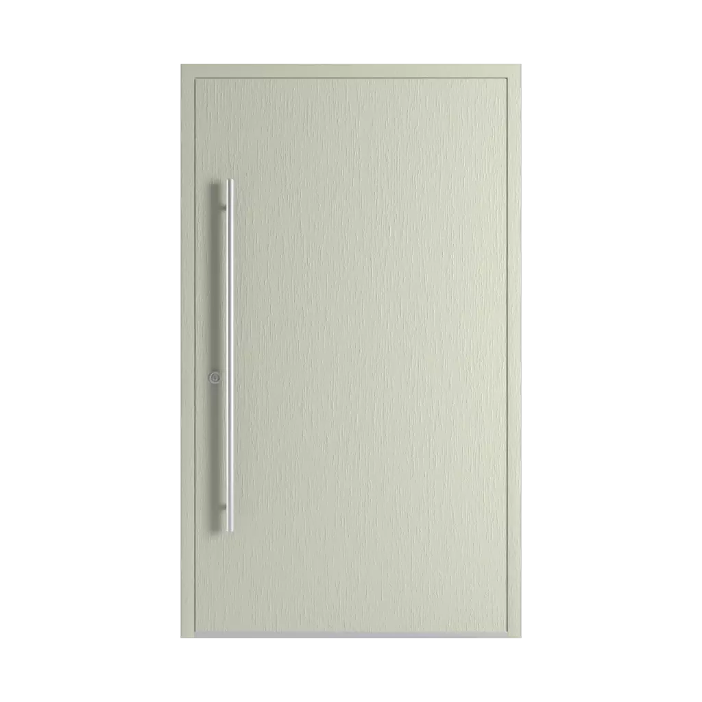 Graubeige hausturen modelle dindecor 6036-pvc  