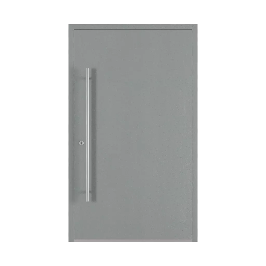 Fenster grau Aludec hausturen modelle dindecor 5008-pvc  