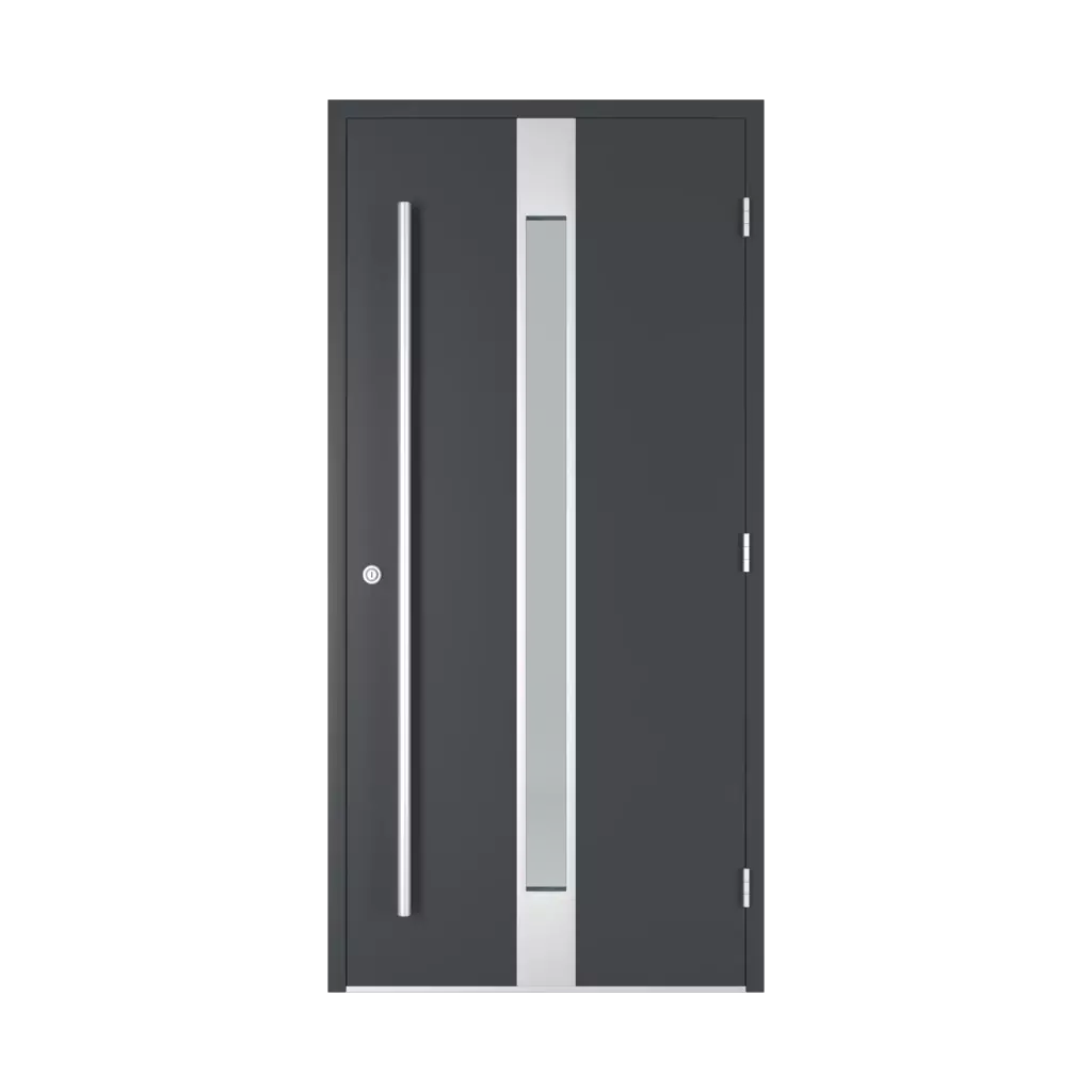 Tür ohne Oberlicht hausturen modelle-von-tuerfuellungen aluminium glasiert