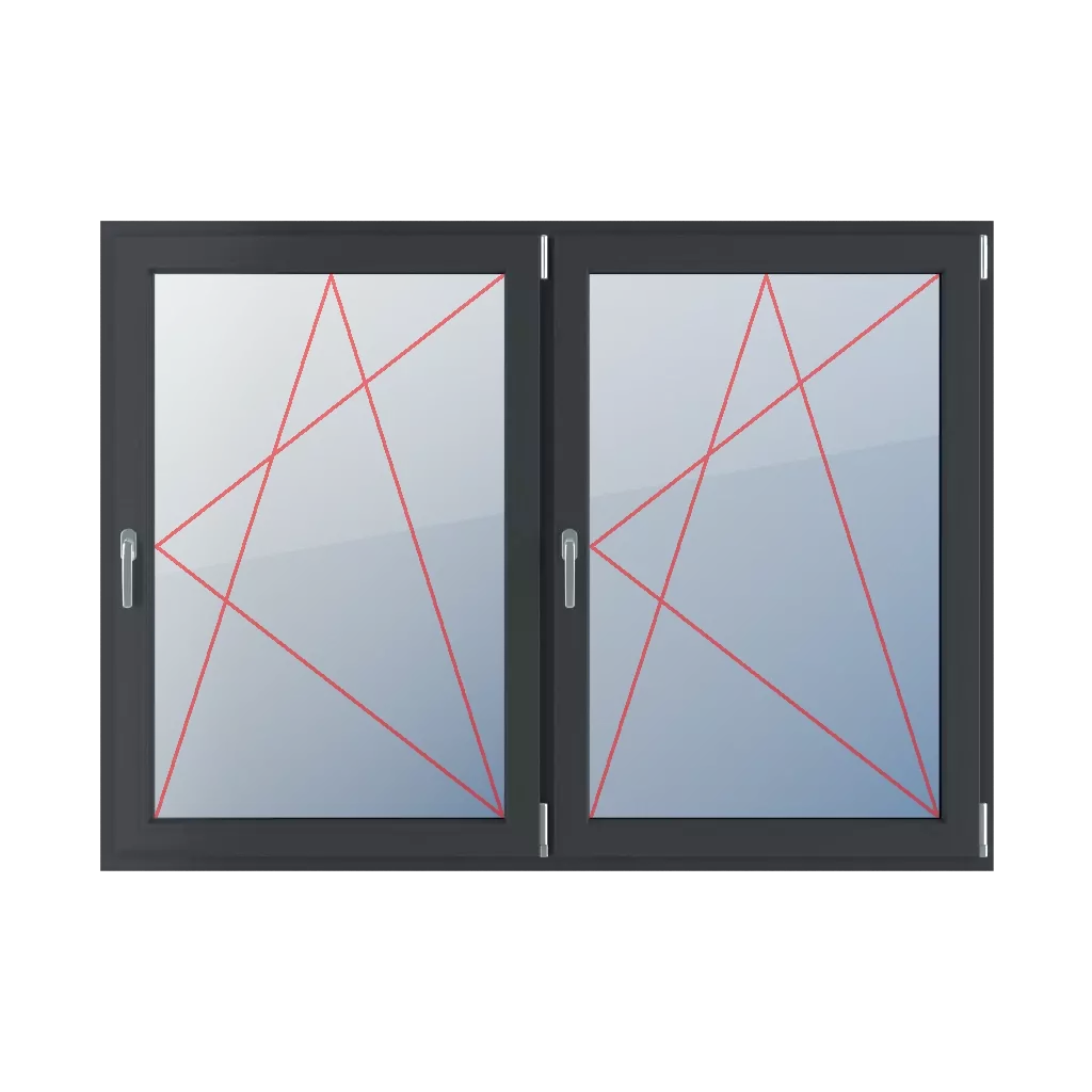 Kippen und nach rechts drehen fenster fenstertypen zweifluegelige-tueren symmetrische-horizontale-teilung-50-50  