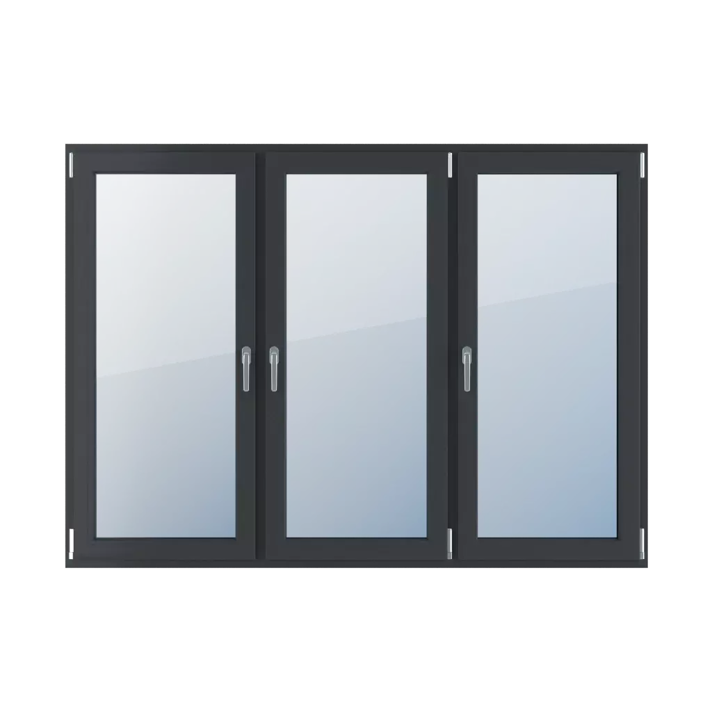 Dreiflügelige Fenster produkte pvc-fenster    