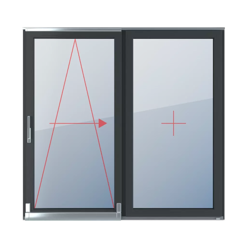 Kipp-Schiebe-rechts, Festverglasung im Flügel fenster fenstertypen psk-parallel-schiebe-kipp-terrassenfenster zweifluegelige-tueren  