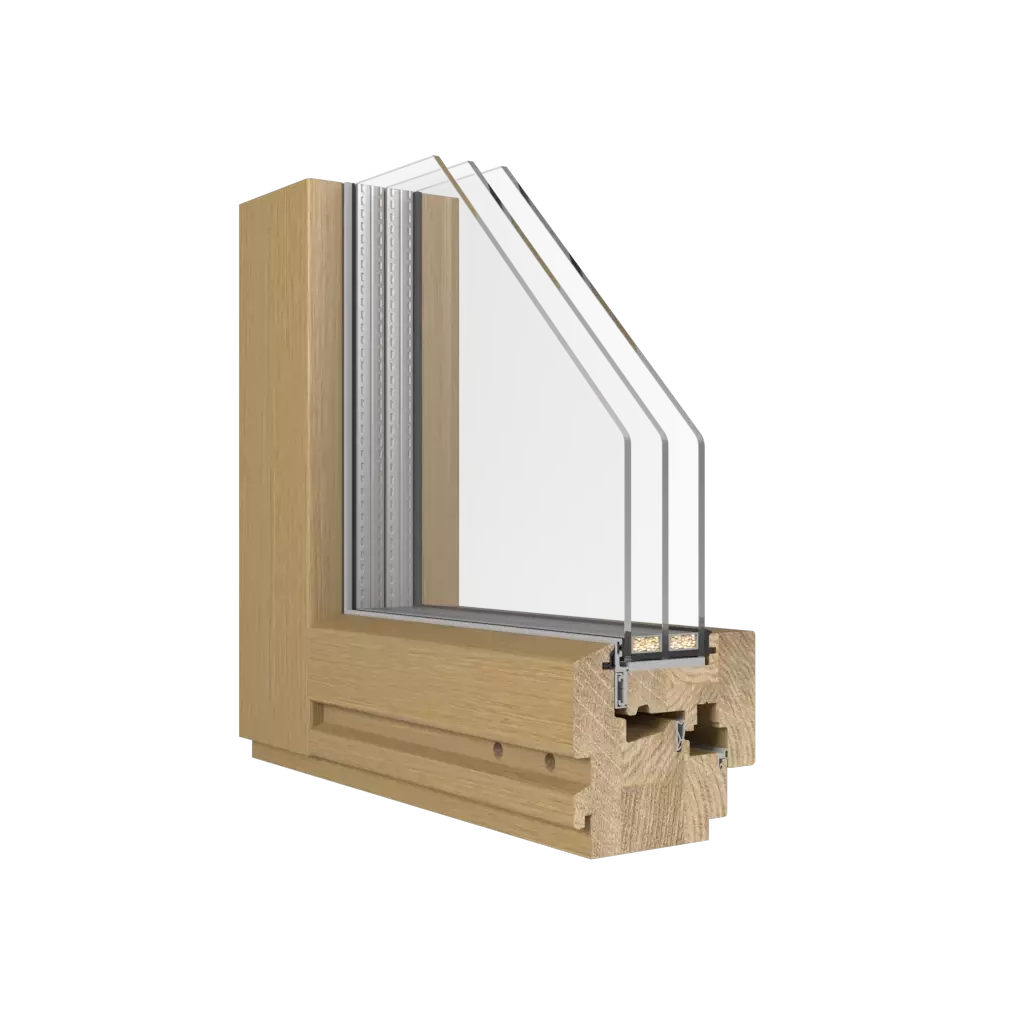 THERM-LIGHT 20 With aluminum overlay fenster fensterprofile cdm therm-light-20