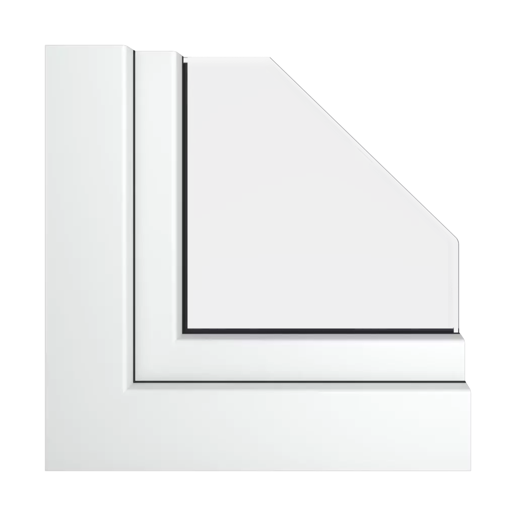 Ultramatt weiß produkte fensterpakete premium-pvc   