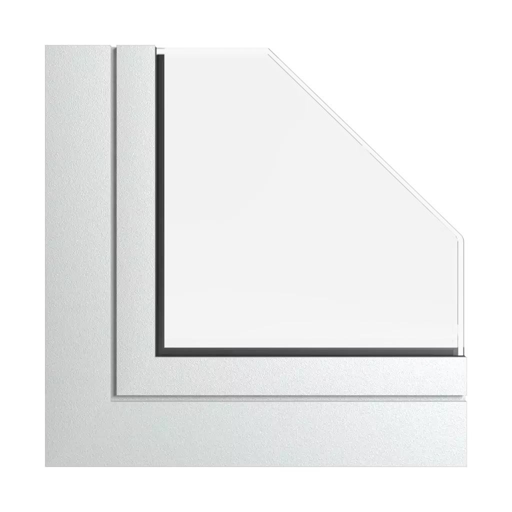 Weißes Aluminium produkte fassadenfenster    
