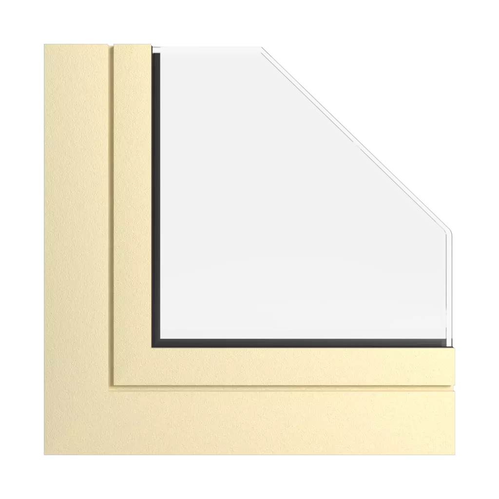 Strohbeige fenster fensterfarbe aliplast-farben strohbeige