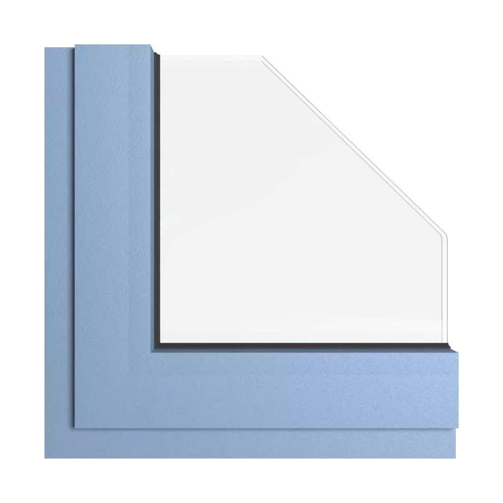 Himmelblau grau fenster fensterfarbe aliplast-farben himmelblau-grau interior