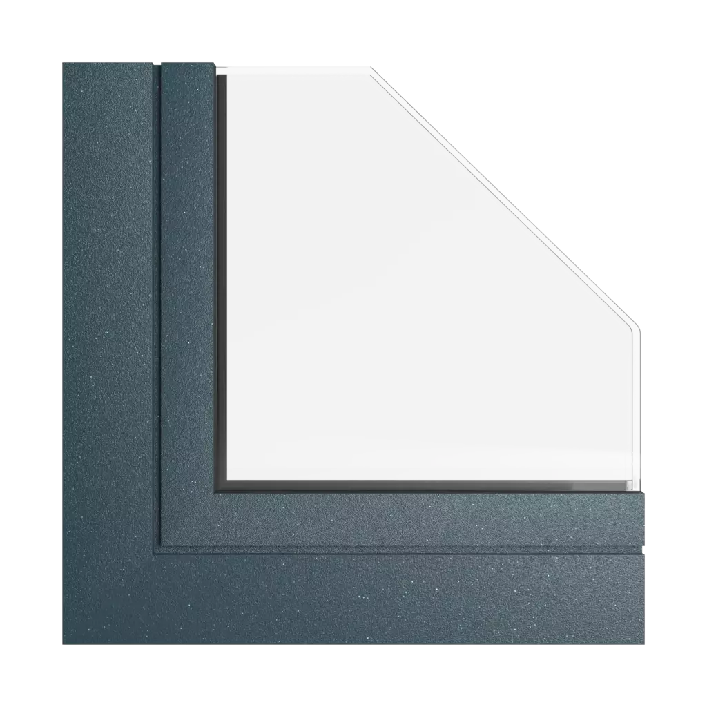 Marineblauer Stahl tiger fenster fensterfarbe aliplast-farben