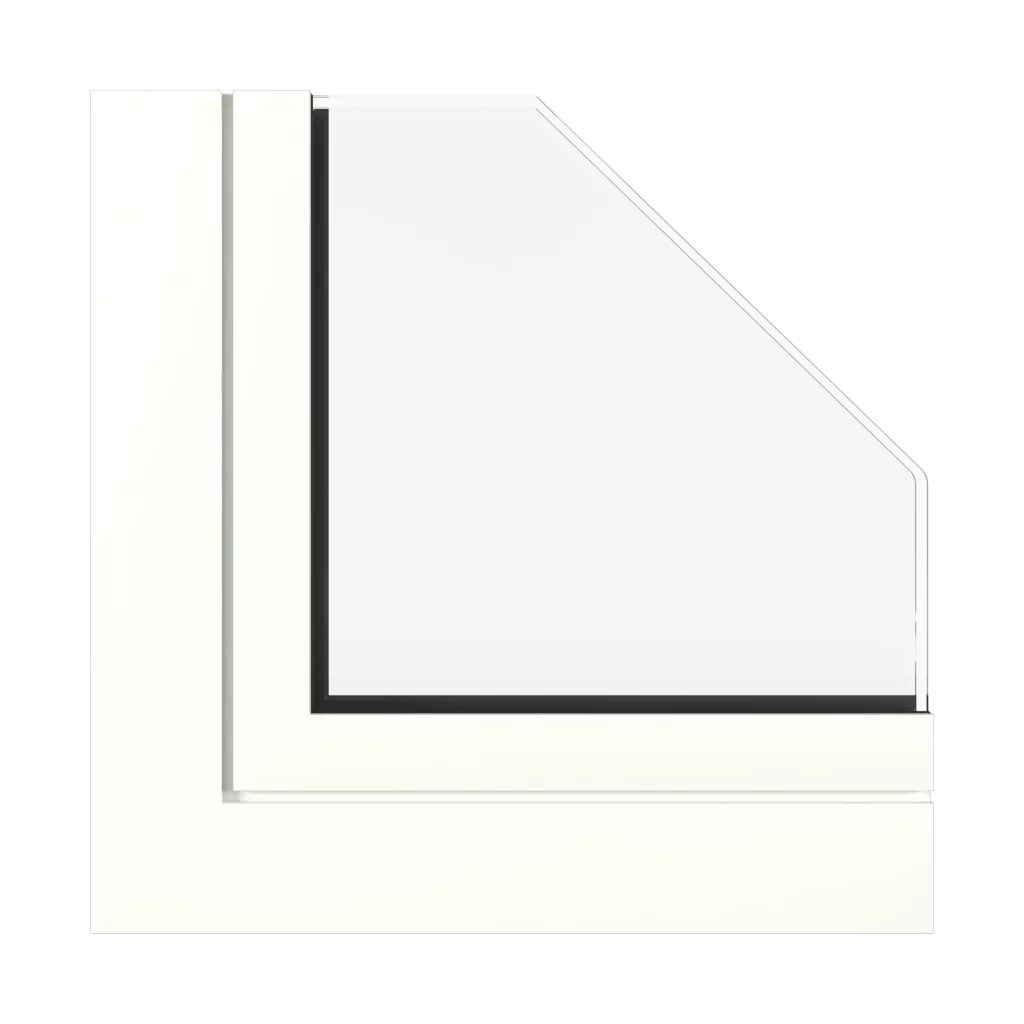 Ultraweißes SK fenster fensterprofile aluprof mb-skyline