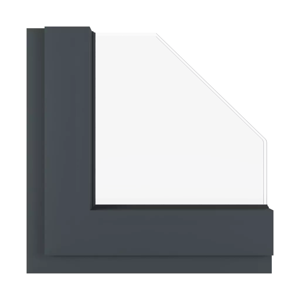 Grau Anthrazit SK ✨ fenster fensterfarbe aluprof-farben anthrazitgrau interior