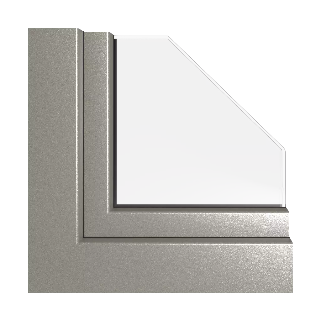 Alux dunkles Silber fenster fensterprofile rehau synego-slide