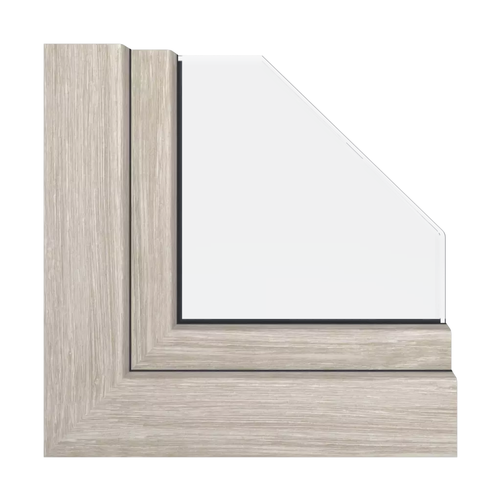 Sheffield Eiche Alpin Wooddec fenster fensterprofile rehau synego-slide