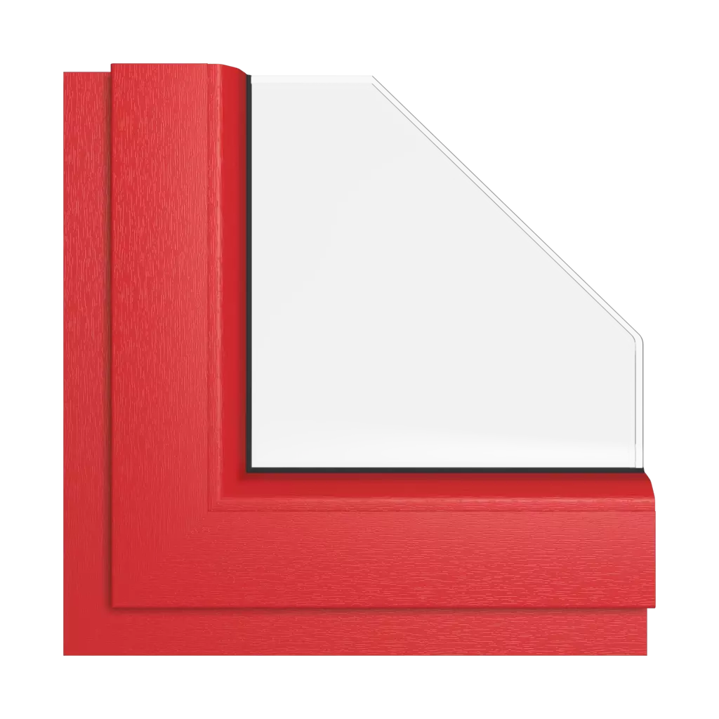 Rot fenster fensterfarbe rehau-farben rot interior