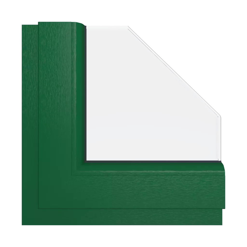 Grün fenster fensterfarbe aluplast-farben gruen interior