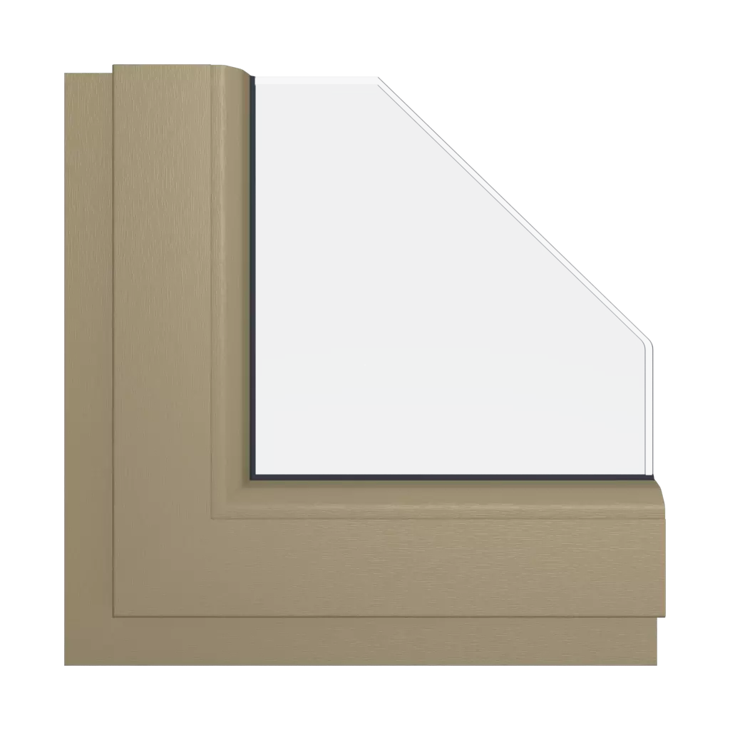 Chamois grau fenster fensterfarbe schueco-farben chamois-grau interior