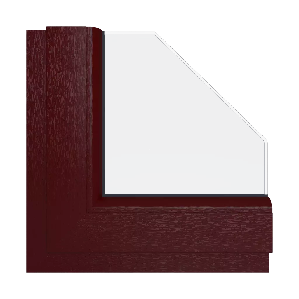 Mittleres Kastanienbraun fenster fensterfarbe schueco-farben mittleres-kastanienbraun interior