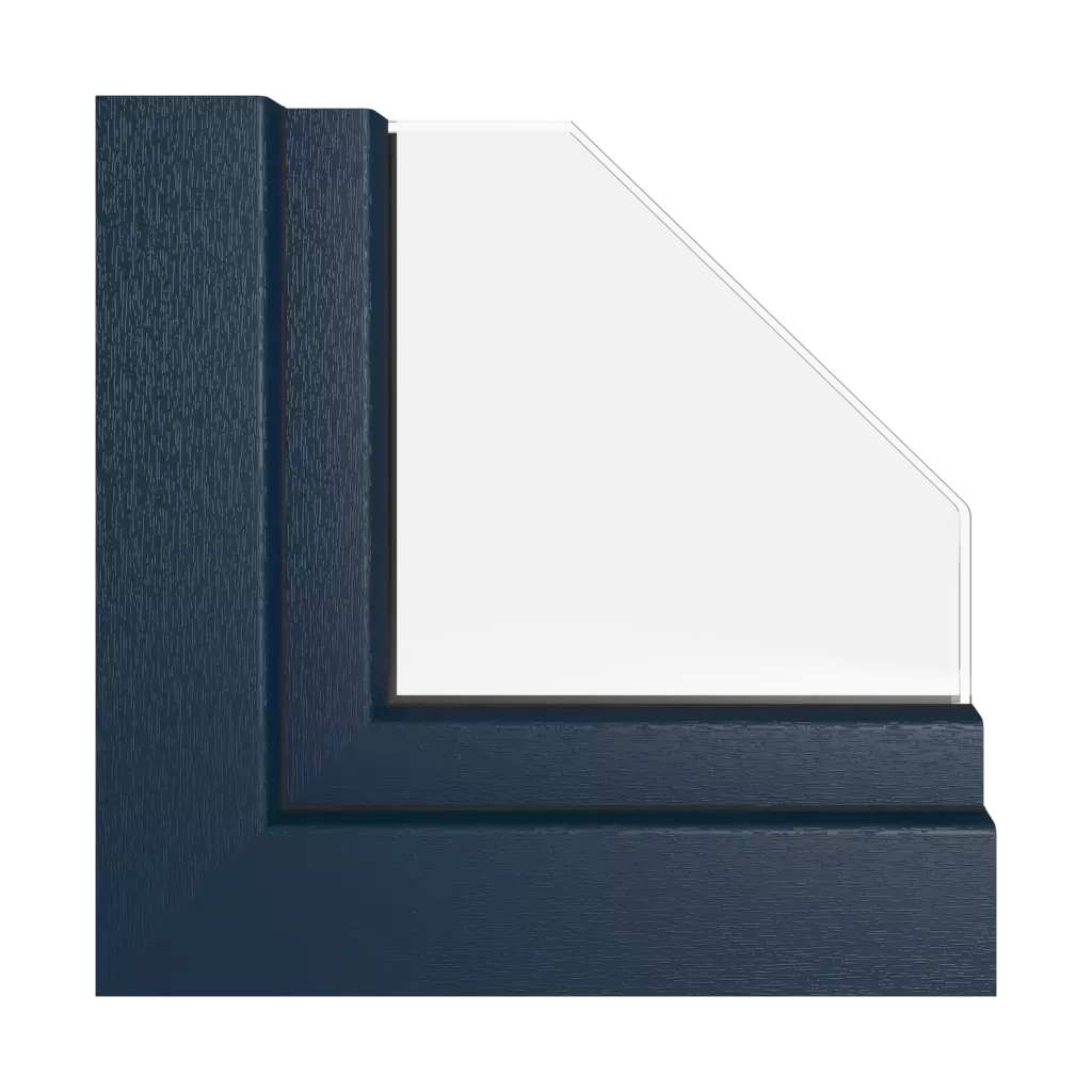 Stahlblau fenster fensterprofile koemmerling system-88-md