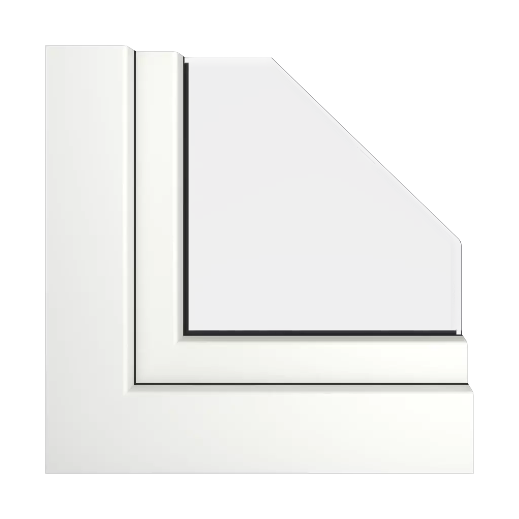 Verkehrsweiß RAL 9016 Acrylat fenster fensterprofile gealan s9000