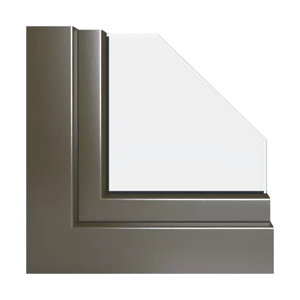 Platinbronze fenster fensterprofile gealan linear