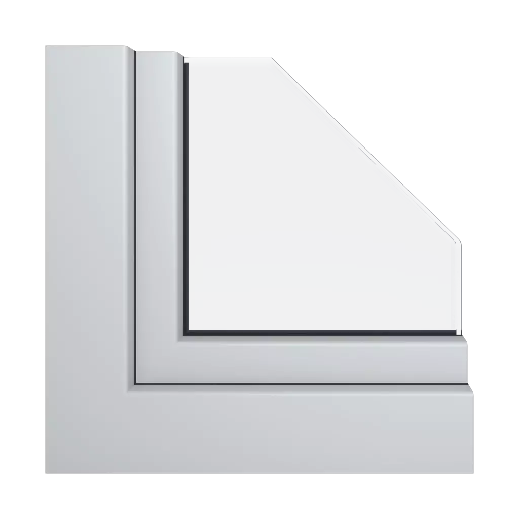 Pyritgrau RAL 7040 Acrylfarbe fenster fensterprofile gealan smoovio