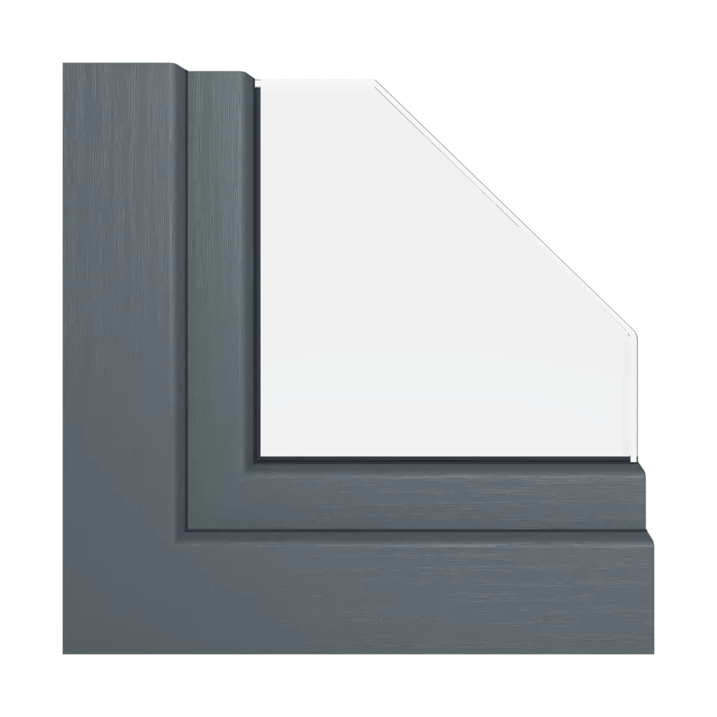 Echtholz RAL 7016 Anthrazit fenster fensterprofile gealan linear