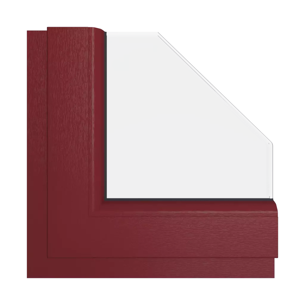 Rot RAL 3005 fenster fensterfarbe gelan-farben rot-ral-3005 interior