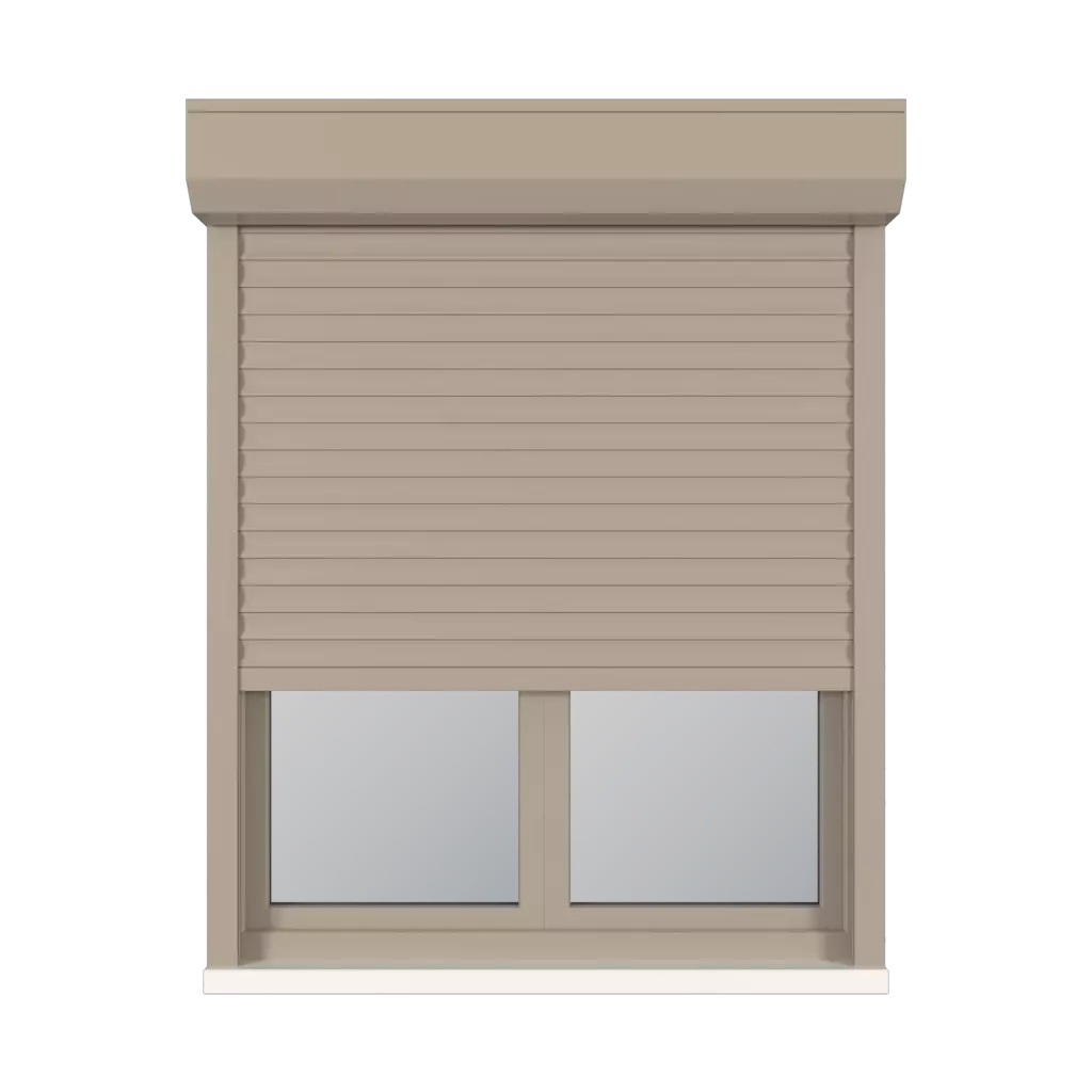 Dunkelbeige produkte fensterrollos    