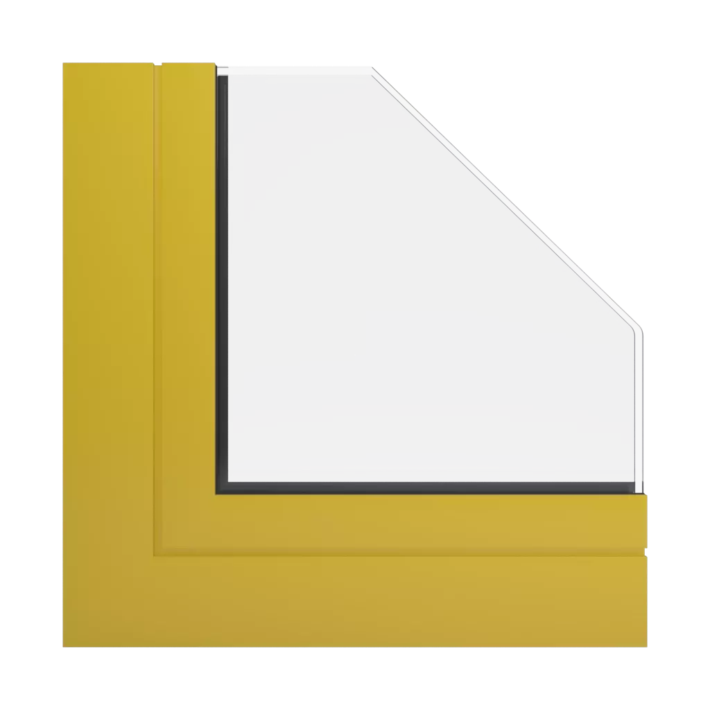 RAL 1012 Zitronengelb fenster fensterprofile aliplast mc-glass