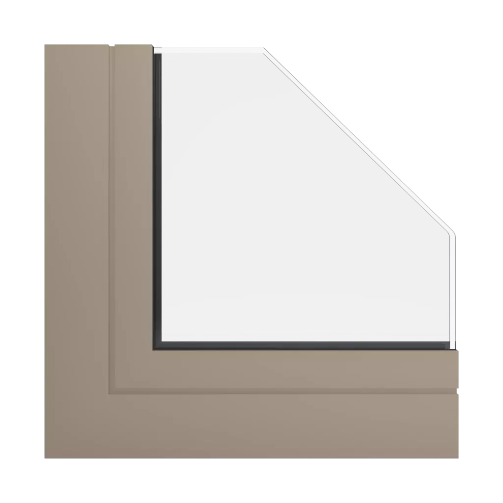 RAL 1019 Graubeige fenster fensterprofile ponzio pe96