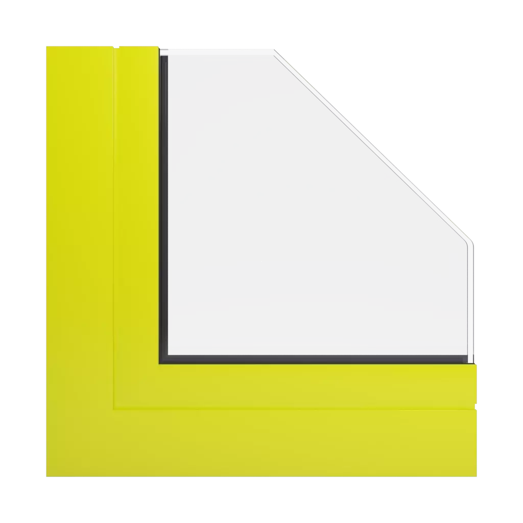 RAL 1026 Leuchtgelb fenster fensterprofile aluprof mb-79n