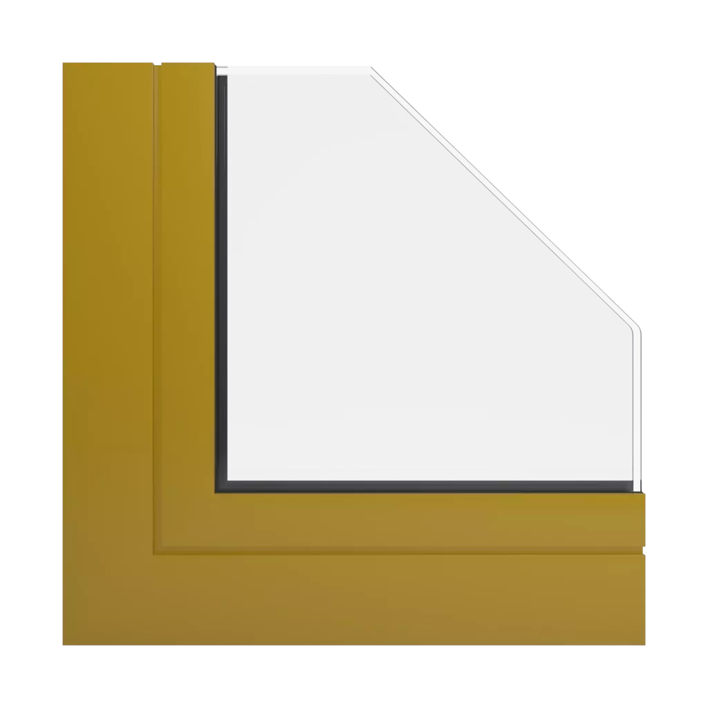 RAL 1027 Currygelb fenster fensterfarbe ral-aluminium   