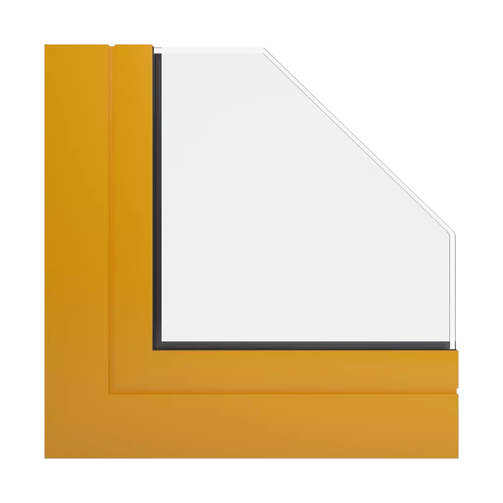 RAL 1037 Sonnengelb fenster fensterprofile aliplast mc-glass