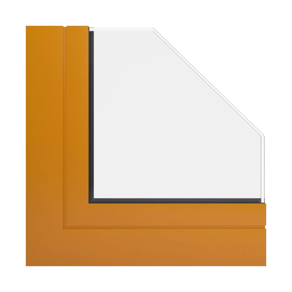 RAL 2000 Gelborange fenster fensterfarbe ral-aluminium   