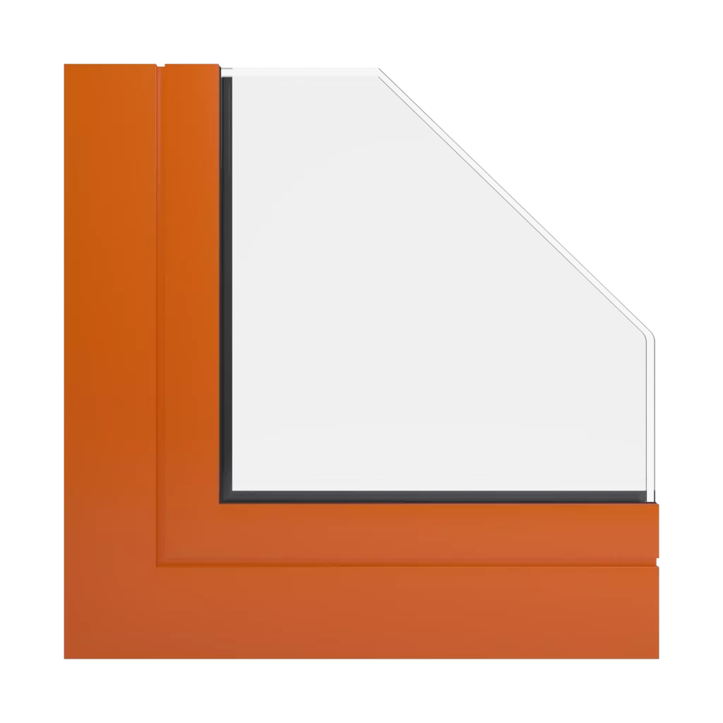 RAL 2009 Verkehrsorange fenster fensterfarbe farben cdm-aluminium-holz-kiefernfarben