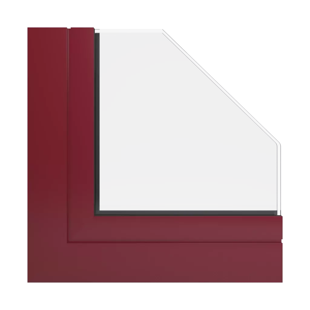 RAL 3004 Purpurrot fenster fensterfarbe farben cdm-aluminium-holz-kiefernfarben