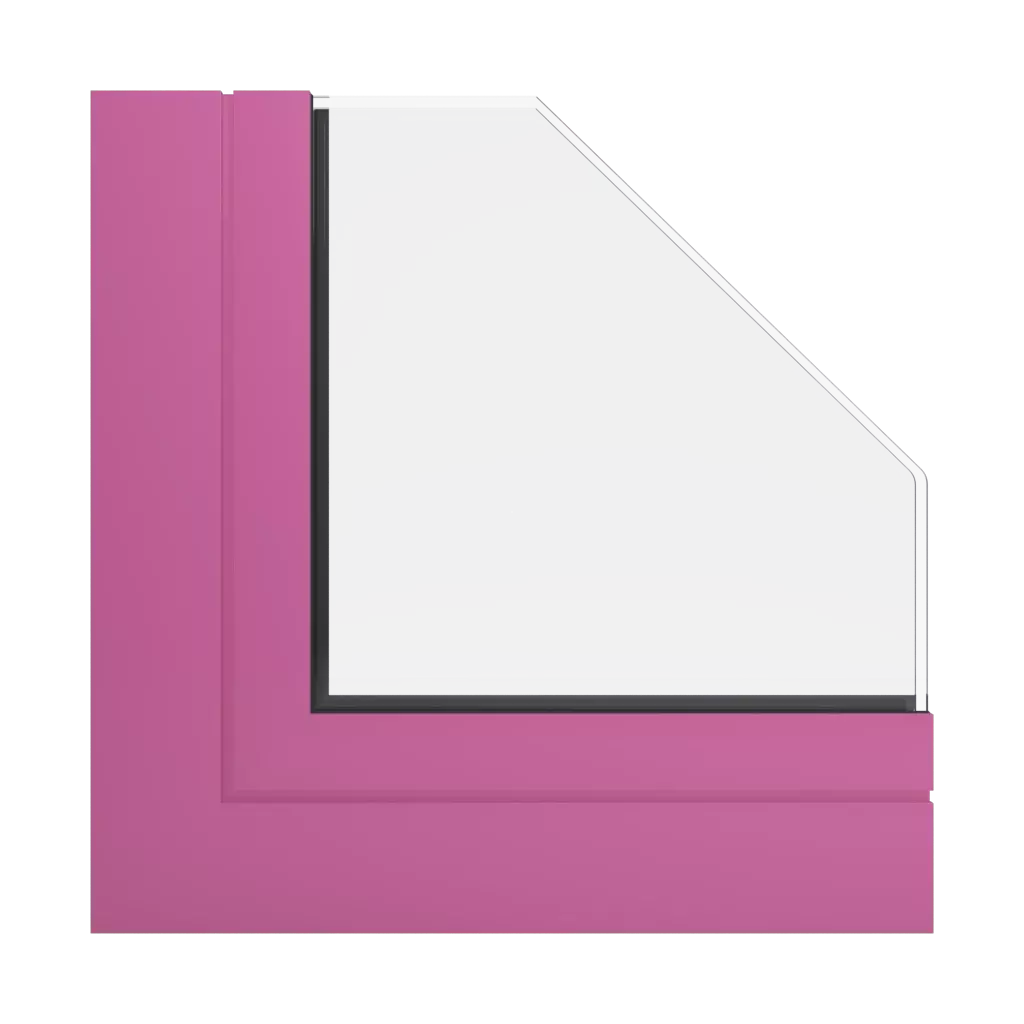 RAL 4003 Erikaviolett fenster fensterprofile aliplast victoria-plus