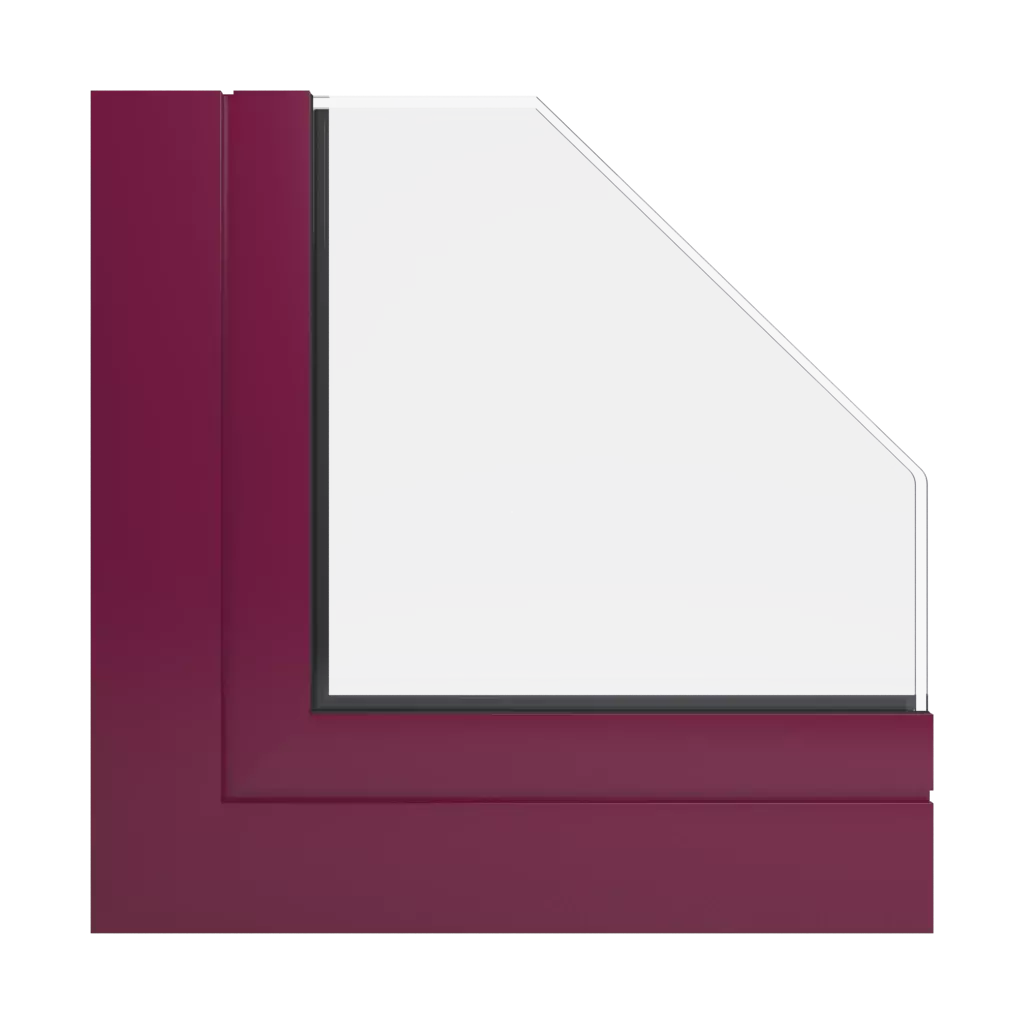 RAL 4004 Bordeauxviolett fenster fensterfarbe farben cdm-aluminium-holz-kiefernfarben