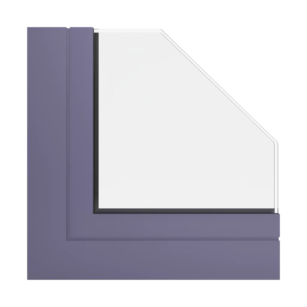 RAL 4012 Perlbrombeer fenster fensterprofile aliplast panorama