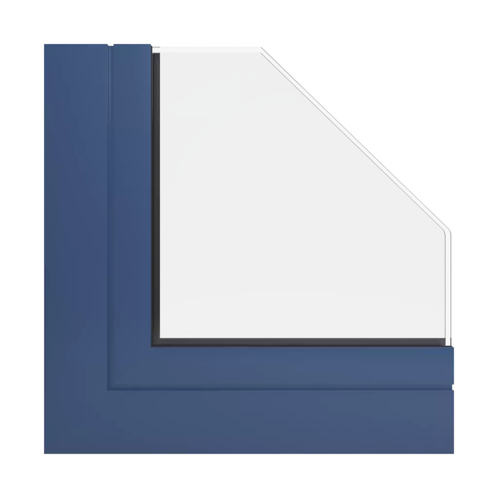 RAL 5000 Violettblau fenster fensterprofile ponzio pe78n