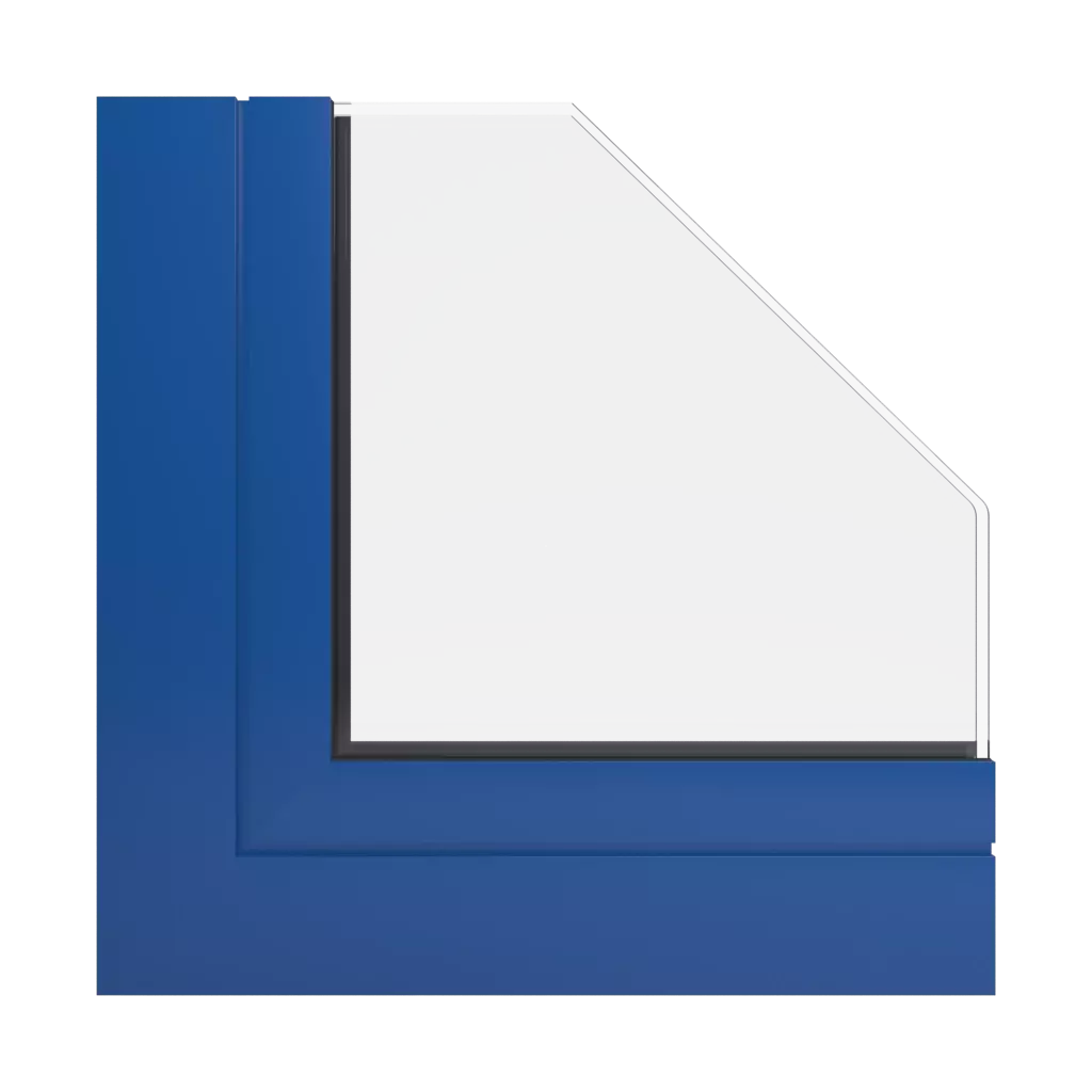 RAL 5005 Signalblau fenster fensterprofile ponzio pe68