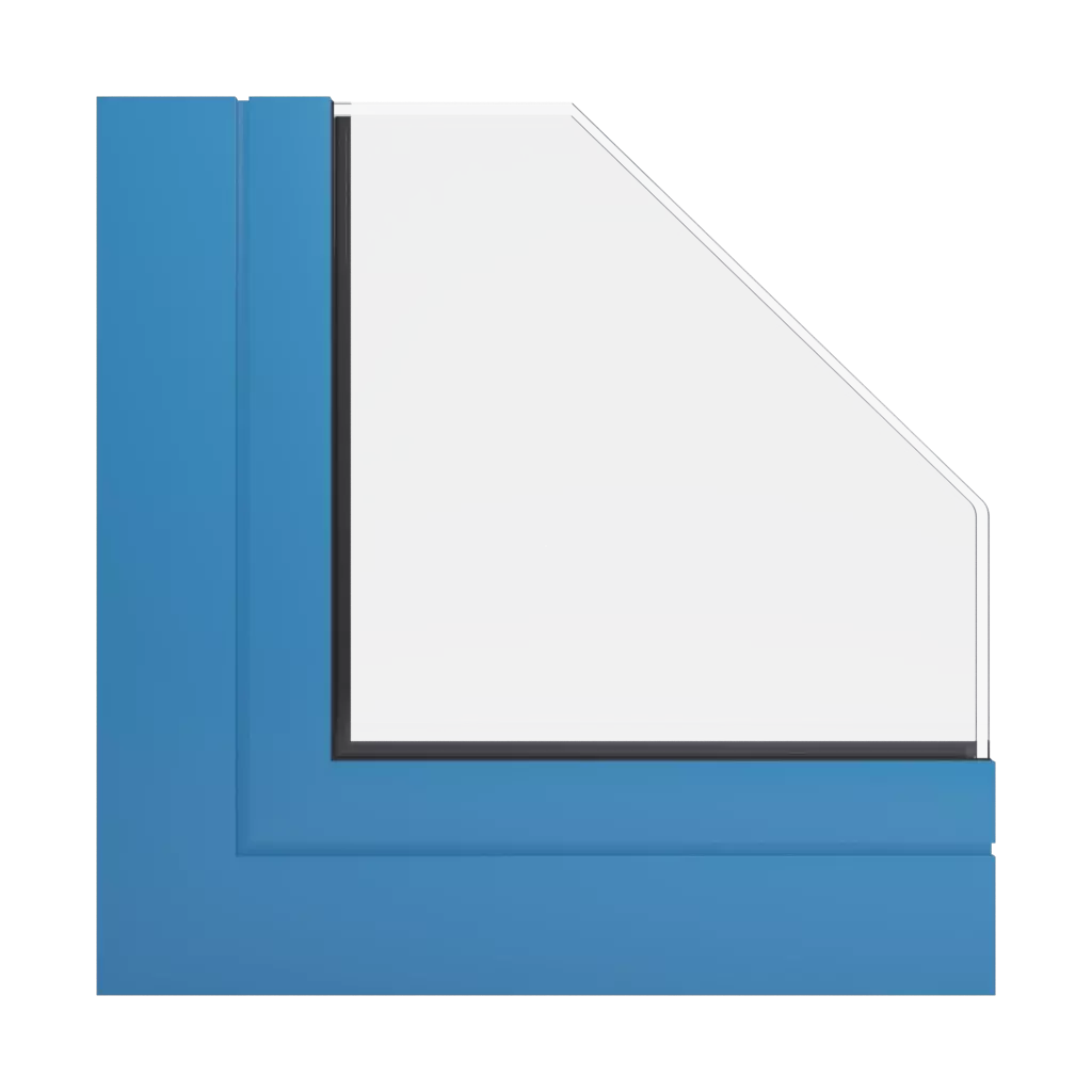 RAL 5012 Lichtblau fenster fensterprofile aluprof mb-skyline