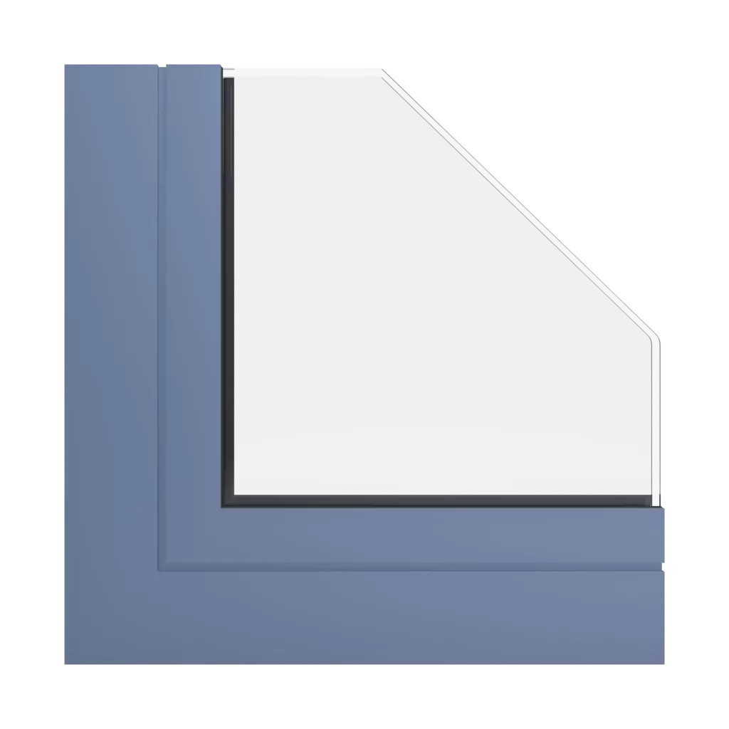 RAL 5014 blau-grau fenster fensterprofile aluprof mb-77hs