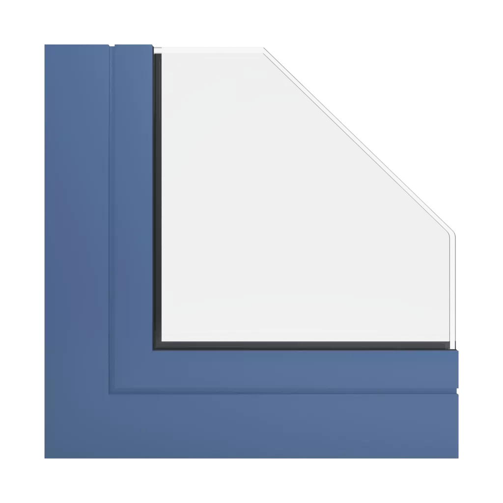 RAL 5023 Fernblau fenster fensterprofile aluprof mb-79n