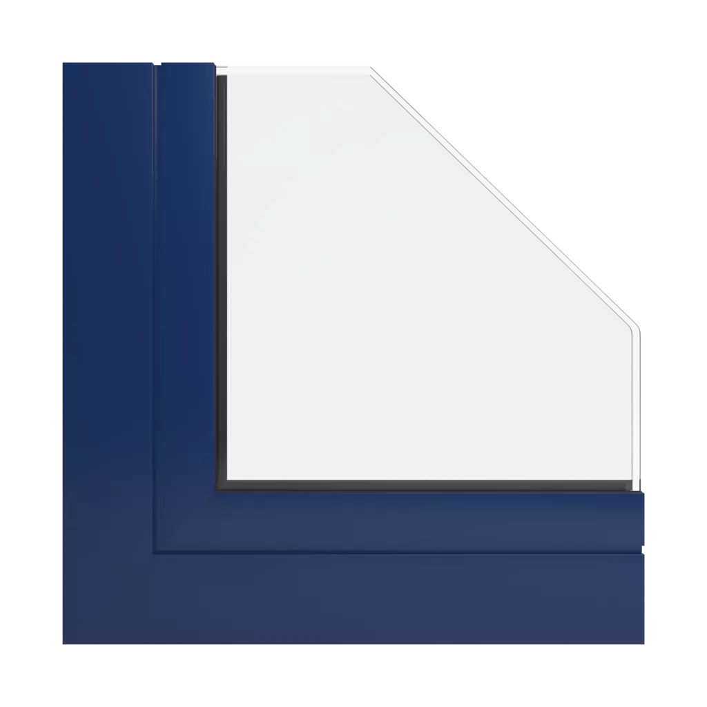 RAL 5026 Perlnachtblau fenster fensterprofile aluprof mb-79n