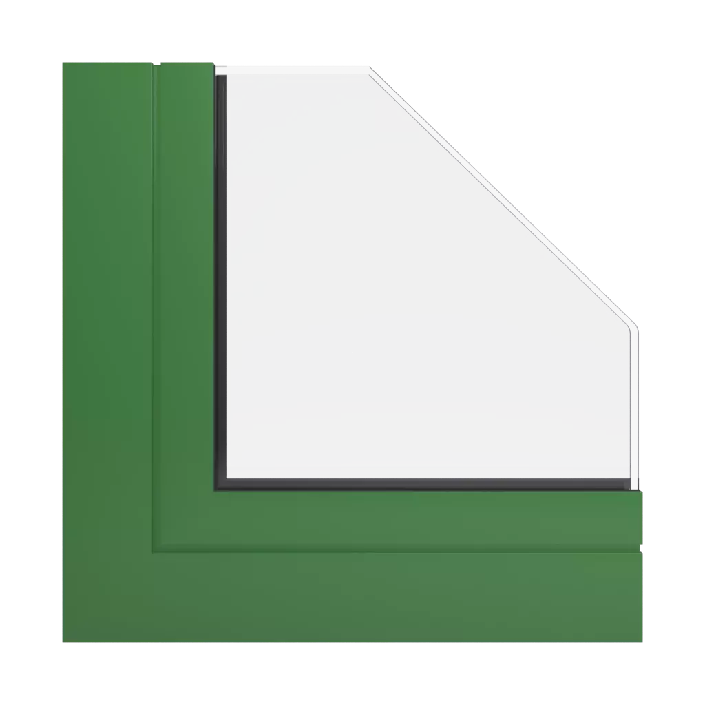 RAL 6010 Grasgrün fenster fensterprofile aluprof mb-104-passiv