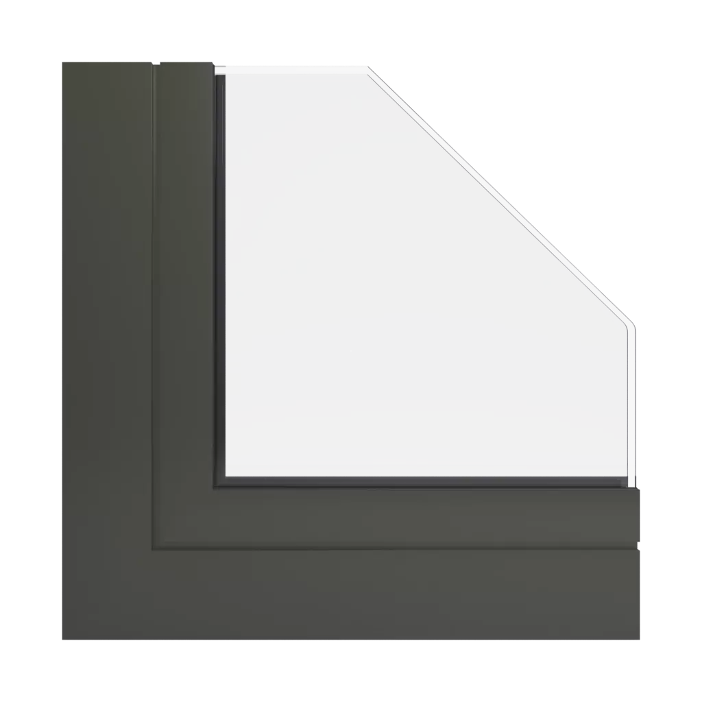 RAL 6014 Gelboliv fenster fensterprofile aliplast panorama